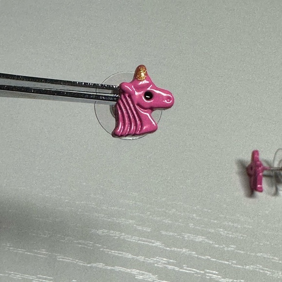 Unicorn Earrings - Picture 4 of 5